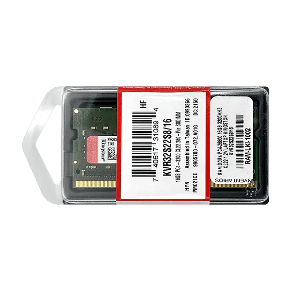 MEMORIA RAM PARA PORTÁTIL KINGSTON 16GB DDR4, vista 3